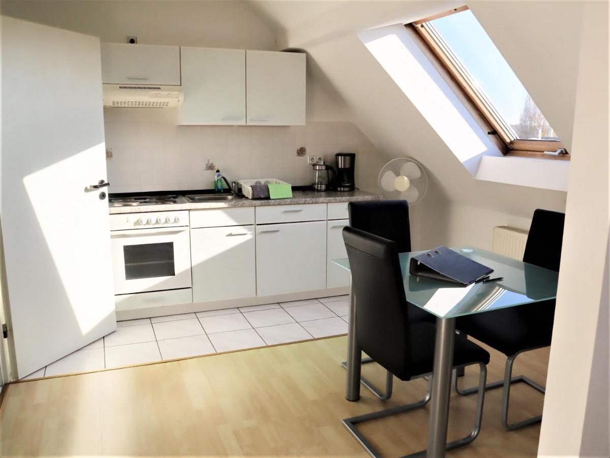 Kuschelige Dachgeschosswohnung Am Clarapark 라이프치히 외부 사진